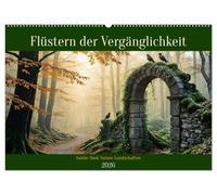 Flüstern der Vergänglichkeit - Gothic Dark Nature Landschaften (Wandkalender 2026 DIN A2 quer), CALVENDO Monatskalender: Mystische Gothic-Landschaften in dunkler Schönheit