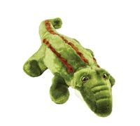 Fluff and Tuff Georgia The Alligator - Juguete de Peluche Duradero para Perros