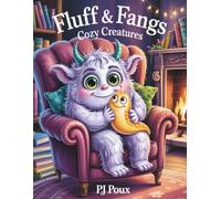 Fluff & Fangs: Cozy Creatures Coloring Book