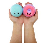 Fluffie Stuffiez Minis - Donut y Caramelo Redondo - Mini Coleccionables Suaves y Aplastables - Revelación Sorpresa al Abrir la Caja - Juego Táctil y Antiestrés - para Niños Mayores de 4 Años
