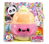 Fluffie Stuffiez Peluche coleccionable grande - ICE CREAM - Revelación sorpresa al abrir la caja con ASMR Fidget DIY Piel flexible, pelusa ultrasuave - Ideal para niños y niñas a partir de 4 años