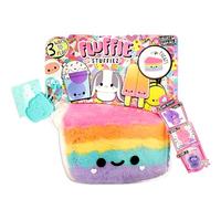 Fluffie Stuffiez Small Collectible Plush - Tarta - Revelación Sorpresa al Abrir la Caja - Acogedor Peluche de la Familia Treats - Juego Táctil e Inquieto - para Niños Mayores de 4 Años