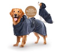 FLUFFINO Albornoz para Perros Drycape Albornoz para Perros Toalla Microfibra