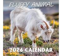 Fluffy Animal Calendar 2026: Soft fur and heartwarming scenes to cozy up your days