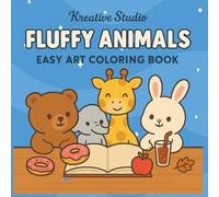 Fluffy Animals Coloring Book: Cute Animal Coloring Pages, Kawaii Animal Coloring for Teens, Adorable Animal Coloring Book for Adults, Whimsical Animal ... Cute Animal Art (Fluffy Club Coloring Books)