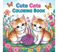 Fluffy Cats Coloring Adventure ;refered with lovely images.: fun with cute cat coloring book