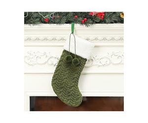 (ݧקߧ) Fluffy Christmas Socks Red White Green Knit Gift For Holiday Party Valentine New Year 22x4x40cm