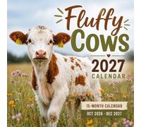 Fluffy Cows Calendar 2027: Charming Highland Cattle and Fuzzy Farm Friends