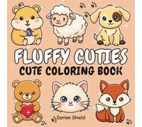 Fluffy Cuties: Cute Coloring Book