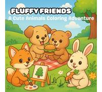 Fluffy Friends: A Cute Animals Coloring Adventure