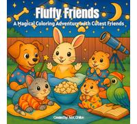 Fluffy Friends: A Magical Coloring Adventure Book