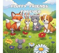 Fluffy Friends Forever: Simple & Cute Animal Coloring Book