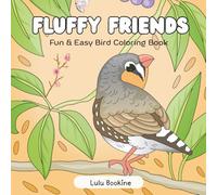 Fluffy Friends: Fun & Easy Bird Coloring Book