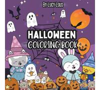Fluffy Friends Halloween Coloring Book: Cute, Bold and Sppoky Halloween (Fluffy Friends Club)