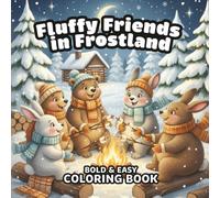 Fluffy Friends in Frostland: Creative Winter Coloring Delight