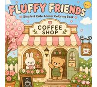Fluffy Friends: Simple & Cute Animal Coloring Book