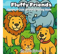 Fluffy Friends: Simple & Cute Aninal Coloring Book