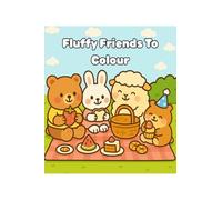 Fluffy Friends To Colour: Colouring Book for Early Learners
