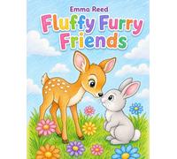 Fluffy Furry Friends: 50 Adorable Animal Coloring Pages for Kids, Teenagers and Adults | Cute and Relaxing Stress Relief Coloring Book