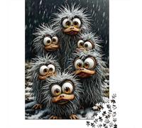 Fluffy Mogwai Rompecabezas para Adultos Cute Creatures 1000 Piezas Papel Reciclado Adultos Y Mayores De 12 Años Rompecabezas Extremadamente Difícil Y Desafiante 70x50cm/1000pcs