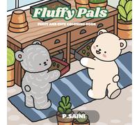 Fluffy Pals: Fuzzy and Cute coloring book