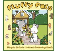 Fluffy Pals: Simple & Cute Animal Coloring Book