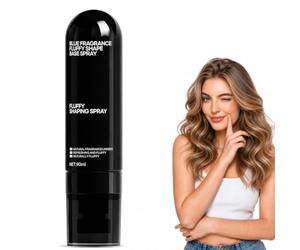 Fluffy Shaping Spray for Hair, Scented Volumizing & Setting Spray (1pc) | Fresh Sweet Peach Scent, Quick Volume, Flexible Hold Without Stickiness, Suitable for All Hair Types, Creates a High Crown