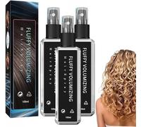 Fluffy Volumizing Hair Spray,Natural Plant Protein Hair Thickening Spray Extra-Volume Magic Styling Gel Extra-Volume Magic Styling Fluffy Natural Plant Protein Hair Thickening Spray (3 Pcs)