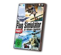Flugsimulator Paket - Jet, Helicopter, Doppeldecker [Importación Alemana]