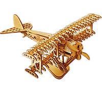 Flugzeug,3D Holzpuzzle Zusammenbauen Spielzeug-DIY Modell Handwerk Kit-Heimdekoration