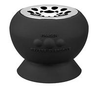 Fluid Audio Strum Buddy Heavy Metal Amplificador de guitarra portátil (6 vatios de potencia, batería recargable integrada, efectos: Clean, chorus, distortion, reverb), negro/plateado