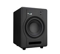 Fluid Audio Subwoofer de Estudio Activo F8S (Amplificador de Clase D de 200 W, Respuesta en frecuencia de 30-200 Hz, Compacto y Potente, con Pedal de Control de Graves),Negro