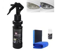 Fluid de reparación de faros del carro, limpiador de recubrimiento de cerámica automotriz de cerámica para la reparación de los faros amarillento, neblina, rasguños, oxidación, protección (1pcs)
