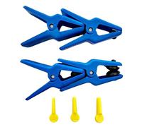 Fluid Line Stopper - Brake Line Clamp With 3 Plugs, Precision Vehicle System Maintenance Kit For Fleet | For Fleet Maintenance Coordinators Vocational Training Tool Adopters