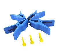 Fluid Line Stopper Kit - 4 Pieces Leak-Proof Brake Clamp Set | Secure Grip Tool For Hydraulic System Repair, Brake Fluid Leak Prevention, Automotive Maintenance, Professional Mechanic & Garage Use