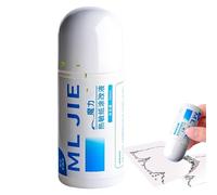 Fluido de protección de privacidad para papel térmico, Líquido corrector de secado rápido para datos secretos, Eliminador de mensajes secretos de información de fallas para identidad, número de seguro