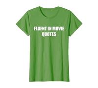 Fluido en Citas de películas Camiseta, Mujer, Hierba, 3XL