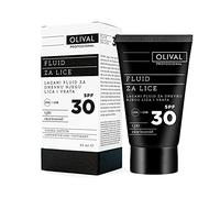 Fluido facial profesional oliva SPF 30: el fluido facial suave con un factor de protección de 30 proporciona una alta protección contra una variedad de rayos UVA y UVB.