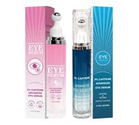 Fluido hidratante para los ojos, 2 piezas, suave rodillo reafirmante | Solución hidratante para el contorno de los ojos para hombres y mujeres de todos los tipos de piel, proporciona elasticidad y