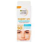 Garnier Ambre Solaire Super UV Ácido hialurónico y vitamina e SPF50 Hidratante 40mL SPF50+