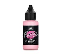Fluids Alcohol Ink OPAK FLAMINGO, Tinta al alcohol pigmentada, opaca sobre soportes claros y oscuros