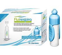 Fluirespira solución fisiológica teril, 30 viales monodosis con protector para bebés y niños