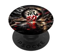 Flujo de energía Qi Gong Chi PopSockets PopGrip Adhesivo