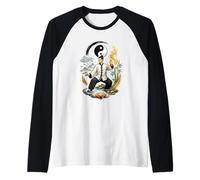 Flujo de energía Vital de Qigong Camiseta Manga Raglan