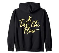 Flujo de Tai Chi Sudadera con Capucha