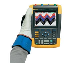 Fluke Osciloscopio de mano 190-104/S (medidor de alcance) 100 MHz 4 canales 1,25 GSa/s 10 kpts 8 bits de memoria digital (DSO), comp