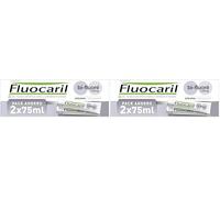 Fluocaril Bi-Fluoré 145 mg Pasta Dentífrica Anticaries Blanqueante Esmalte Reforzado, Dientes Fuertes, Eficacia Clínicamente Probada, Dientes Blancos Pack de 2x75 ml (Paquete de 2)