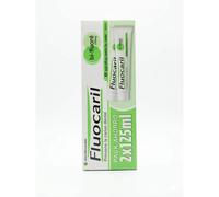 Fluocaril Duplo Bi-Fluoré menta pasta dentífica 2X125ml. Previene la caris dental.