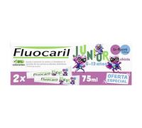 Fluocaril Junior 6-12 Años Gel Bubble 2x75ml