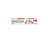 Fluocaril Kids - Bi-Fluoré 100 mg Pasta Dentífrica Anticaries Sabor Fresa - Esmalte Reforzado, Fortalece los dientes de leche, Eficacia Clínicamente Probada - 75 ml